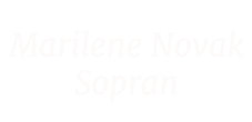 Marilene Novak – Sopran Logo